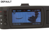 Nightvision Dual Lens Dashboard 720p Car Cam Vehicle w/ Audio Recorder