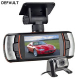 2.7 Dual Lens Car Vehicle 1080P HD Dash Camera DVR Cam Night Vision Recorder