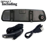 2.4 HD 1080P Dash Cam Video Recorder Rearview Mirror Car Camera Vehicle DVR