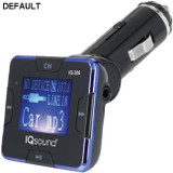 Supersonic(R) IQ-206 BLUE Wireless FM Transmitter with 1.4" Display (Blue)