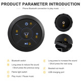 Portable Flame Lamp Bluetooth Speaker Touch Soft Flash Light  Effect Camping Lantern With USB Cable