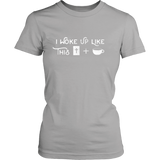 "I Woke Up Like This" Women's Cotton T-Shirt