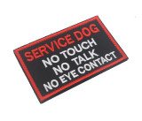 SERVICE DOG IN TRAINING DO NOT TOUCH PATCH Badge Morale SERVICE DOG K9 Therapy Police dog Tactical Harness Vest Patch