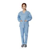 Long Sleeve Nurses Uniform Medical Surgical Scrubs Uniforms
