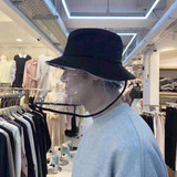 UV Protect Bucket Hat  Soft Breathable With Face Shield