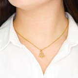 Love Between Grandmother and Granddaughter is forever... - Anchor Necklace