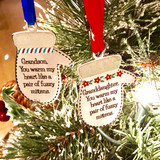 Grandson, You Warm My Heart 2019 - Ornament