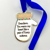 Grandson, You Warm My Heart 2019 - Ornament