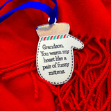 Grandson, You Warm My Heart 2019 - Ornament