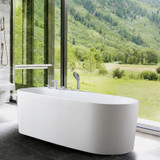 BT TUBS - Toronto 67" Acrylic Freestanding Bathtub