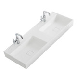 BT - SINKS Cronos Integrated Countertop Square Sink