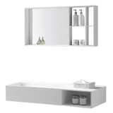BT - SINKS Midtown Rectangular Solid Surface Wall Mounted Sink