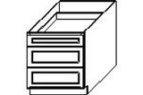 T - CABINETS / Drawer Base Cabinets 24W x 34.5H x 24D