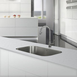 DAX-KA-2317 / DAX SINGLE BOWL UNDERMOUNT KITCHEN SINK, 18 GAUGE STAINLESS STEEL, BRUSHED FINISH DAX-KA-2317 / DAX SINGLE BOWL UNDERMOUNT KITCHEN SINK, 18 GAUGE STAINLESS STEEL, BRUSHED FINISH