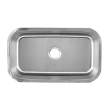 DAX-KA-3018 / DAX SINGLE BOWL UNDERMOUNT KITCHEN SINK, 18 GAUGE STAINLESS STEEL, BRUSHED FINISH DAX-KA-3018 / DAX SINGLE BOWL UNDERMOUNT KITCHEN SINK, 18 GAUGE STAINLESS STEEL, BRUSHED FINISH