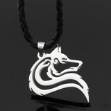 The Soul of the Wolf™ - Stainless Steel Viking Wolf Necklace