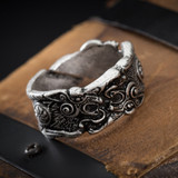 Sköll and Hati's Ring™ - Viking Wolf Ring
