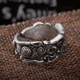 Sköll and Hati's Ring™ - Viking Wolf Ring