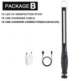 LED UV Germicidal Portable Ultraviolet Disinfection Lamp -  Sterilizer Light