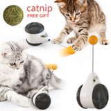 Smart Cat Toy with Wheels