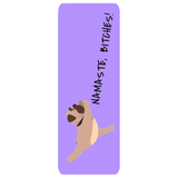 Purple Dog Namaste Bitches | Yogatation original v2 yoga mat