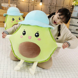 Stretchy Avocado Plushie with Hat