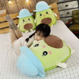 Stretchy Avocado Plushie with Hat