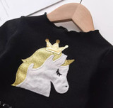 'Unicorn Princess' Long Sleeve Tutu Dress