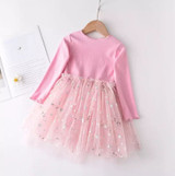 'Unicorn Princess' Long Sleeve Tutu Dress