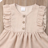 'Kim' Sleeveless Ruffle Dress