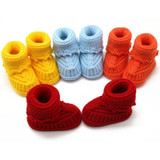 'Bailey' Crochet-Knit Booties