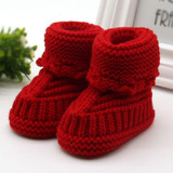 'Bailey' Crochet-Knit Booties