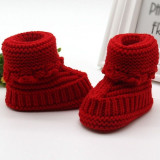 'Bailey' Crochet-Knit Booties