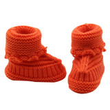 'Bailey' Crochet-Knit Booties