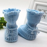 'Bailey' Crochet-Knit Booties