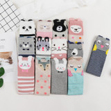 Cartoon-Style Knee High Socks