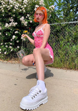Wanda's Weird But Sexy Cherry Printed Dress