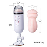 Stamina Training Euphoria Masturbator + Suction Cup