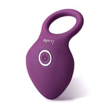 Time Delay Vibrating Cock Ring with Massager Brush