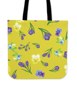 Yellow Flower Tote Bag