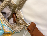 Pineapple Handmade Tassel Straw Beach Bag