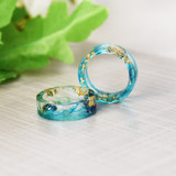 Handmade Ocean Blue Ring