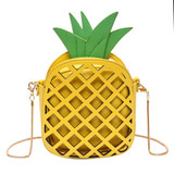Cute Leather Pineapple Handbag
