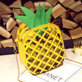 Cute Leather Pineapple Handbag