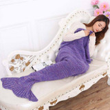 Handmade Mermaid Tail Blanket