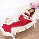 Handmade Mermaid Tail Blanket