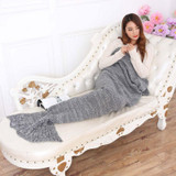 Handmade Mermaid Tail Blanket