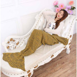 Handmade Mermaid Tail Blanket