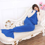 Handmade Mermaid Tail Blanket