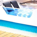 3D beach floor stickers